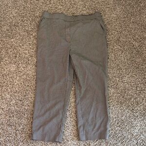 Rafaella Black and White Houndstooth Pants